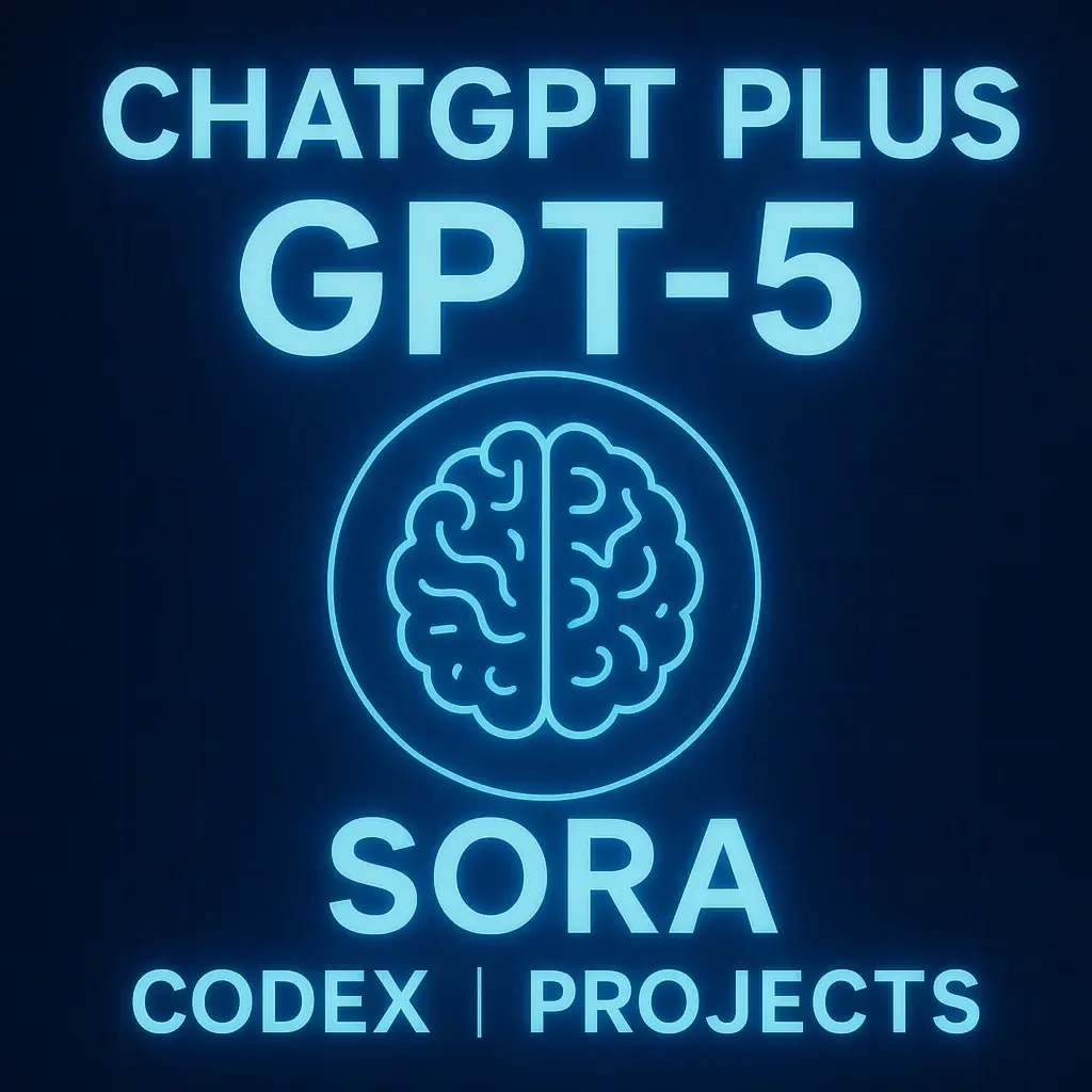 ChatGPT Plus GPT-5 Sora Codex | Онлайн на аккаунт