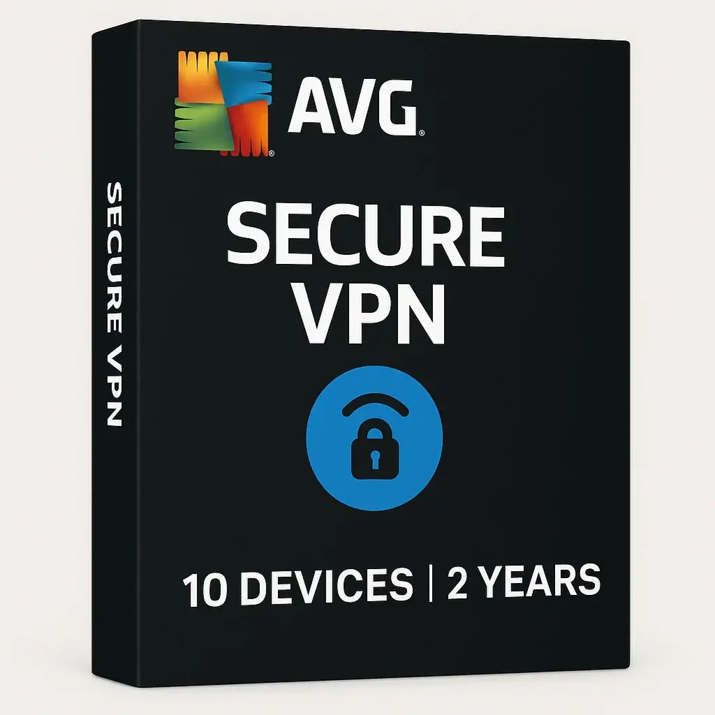AVG Безопасный VPN 10 Устр. 2 Года – Ключ Онлайн