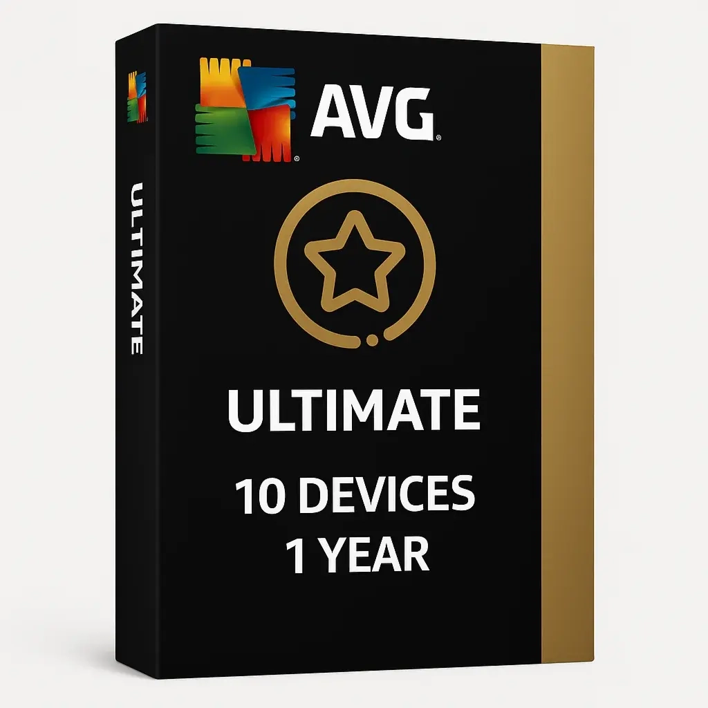 AVG Ultimate 10 Устройств 1 Год - Ключ Онлайн