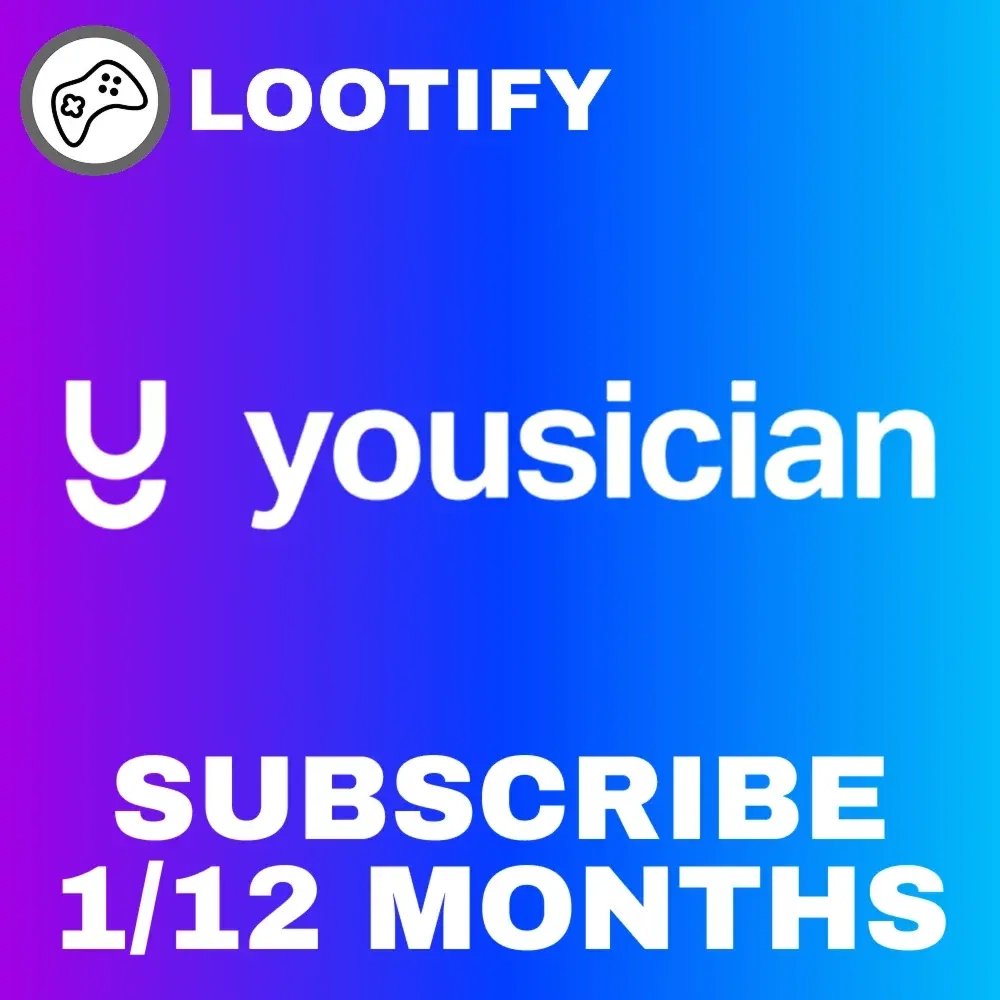 Yousician Premium+ Подписка 1-12 мес. | Услуги активации