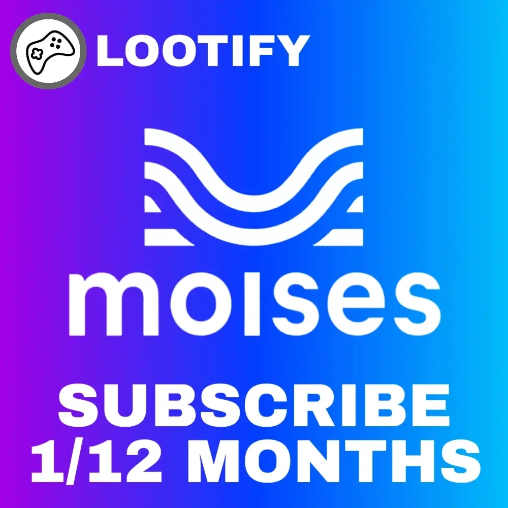 Moises Premium PRO: Подписка 1-12 мес. | Услуги активации