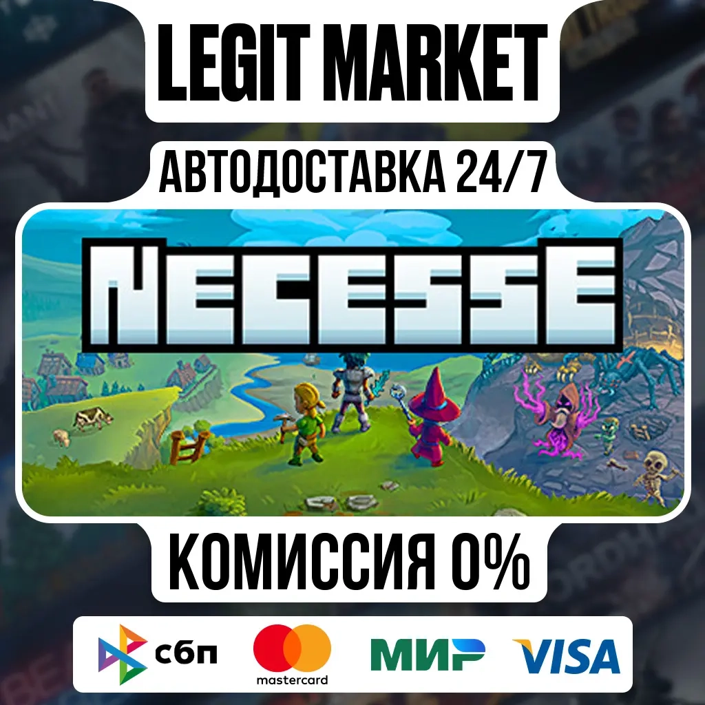 Necesse Steam AUTO РУ+МИР - Купить игру онлайн