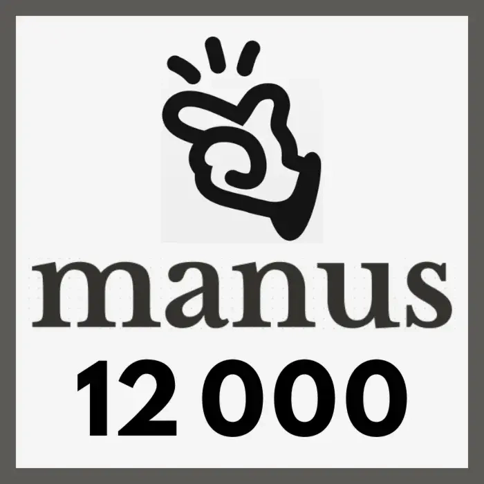 Manus AI: 12,000 баллов на аккаунт | Онлайн покупка
