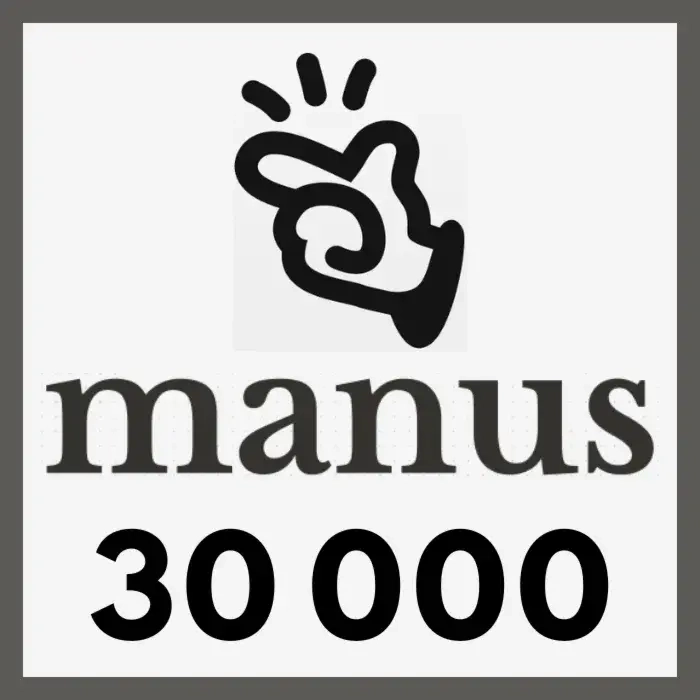 30 000 баллов Manus AI на ваш аккаунт | Купить онлайн